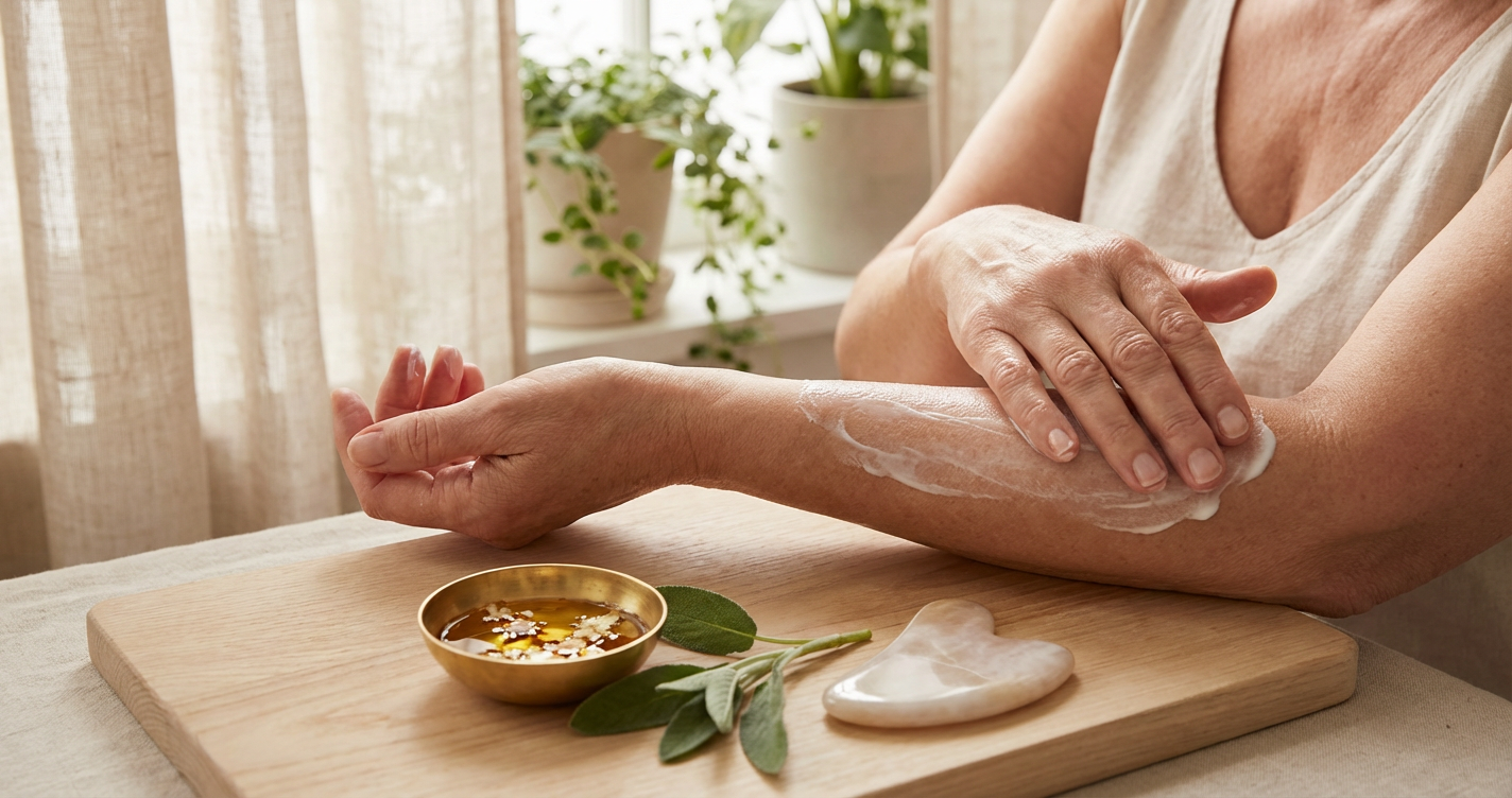 How to Massage Your Way to Smoother Arms and Chest
