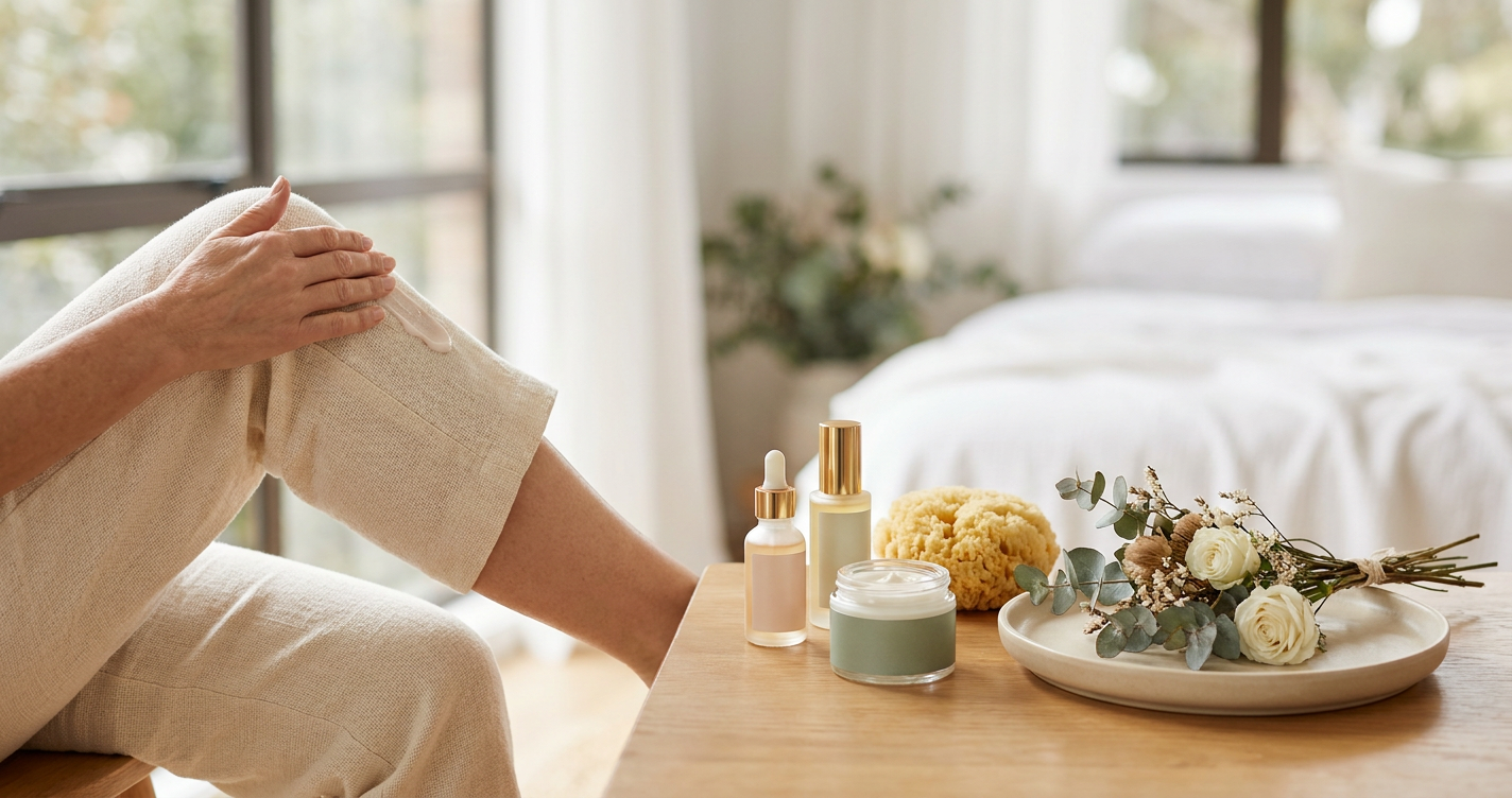5 Morning Habits for Crepey Skin on Legs & Knees