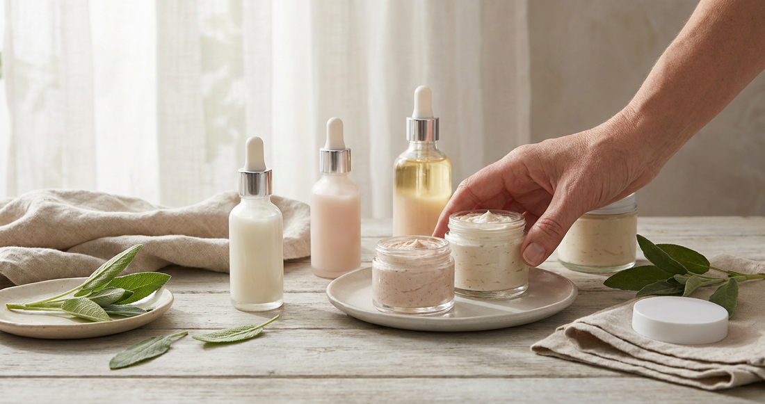 Layering Creams & Serums for Crepey Skin Repair