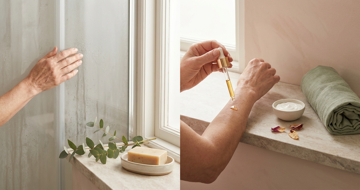 Crepey Skin: 4 Shower & Serum Mistakes to Avoid