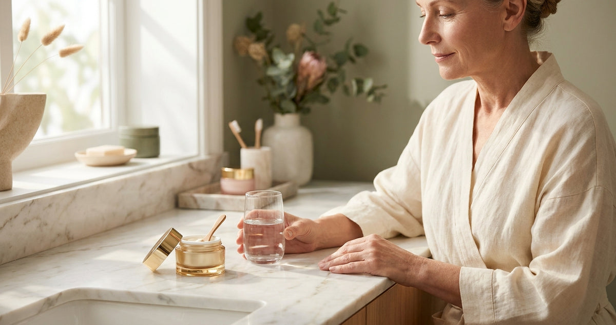Collagen After 50: Oral Powders vs. Topical Creams