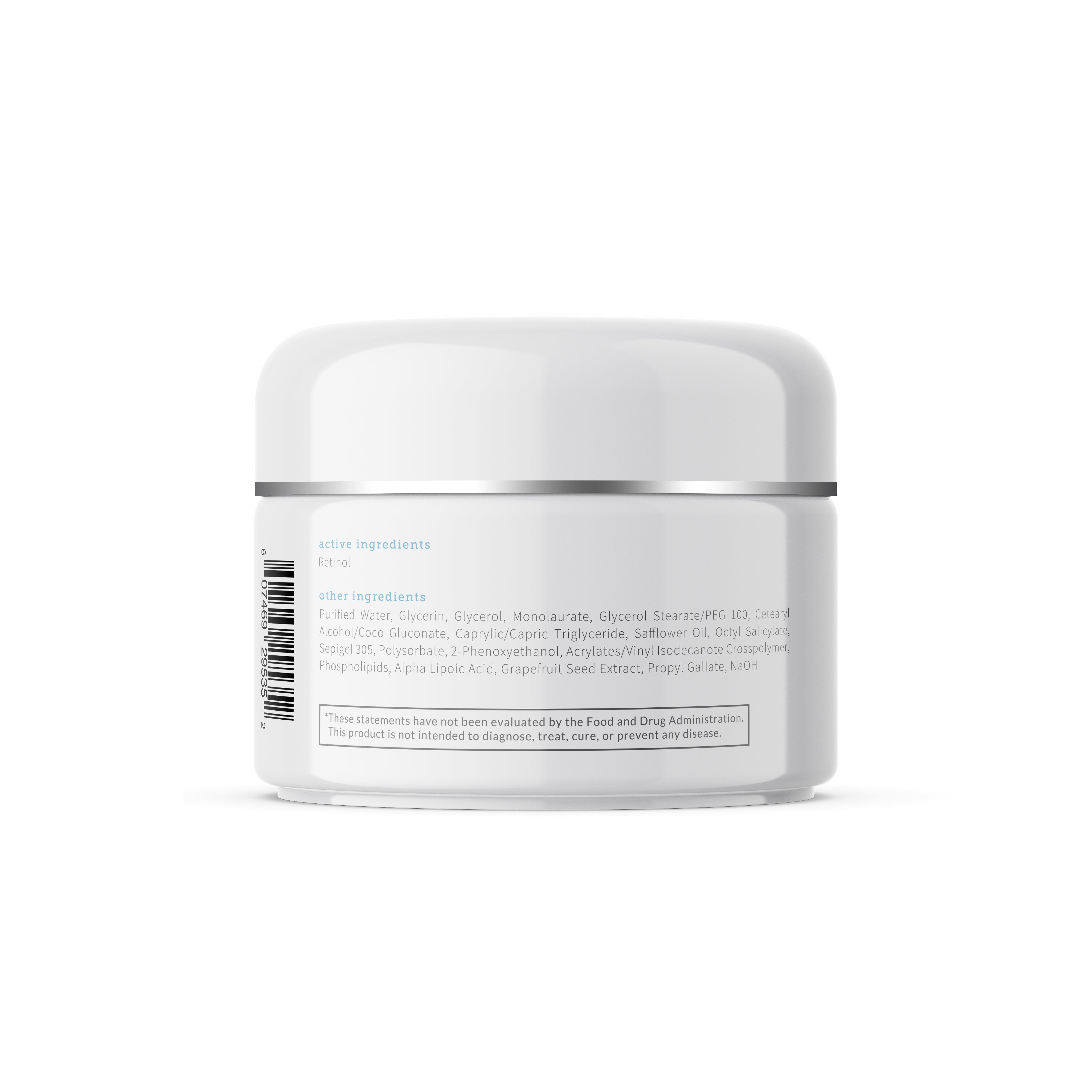 2% Liposomal Retinol Cream, 4oz - Anti-Aging, Firming